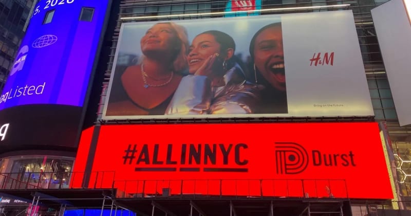 Massive Digital + Static Signage Unveiled at Broadway Plaza in Times Square