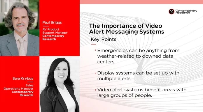 Video Vices: The Importance of Video Alert Messaging Systems