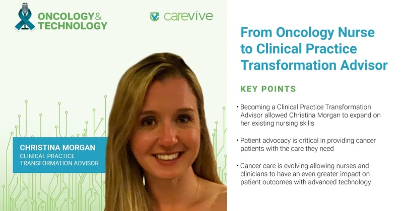 From Oncology Nurse to Clinical Practice Transformation Advisor