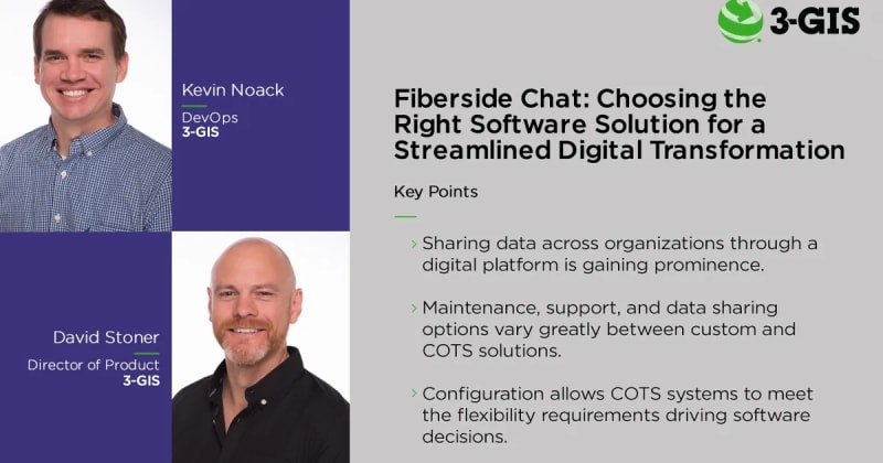 Fiberside Chat: Choosing the Right Software Solution for a Streamlined Digital Transformation