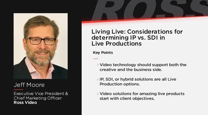 Living Live: Considerations for Determining IP vs. SDI in Live Productions