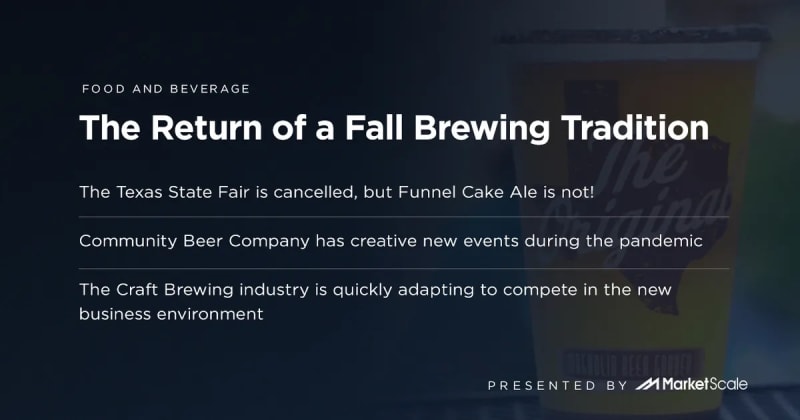 The Return of a Fall Brewing Tradition: Funnel Cake Ale