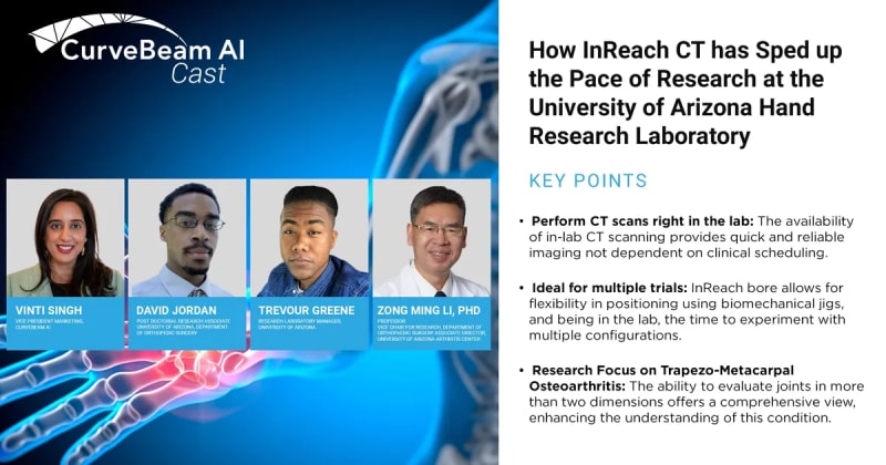 How InReach CT has Sped up the Pace of Research at the University of Arizona Hand Research Laboratory