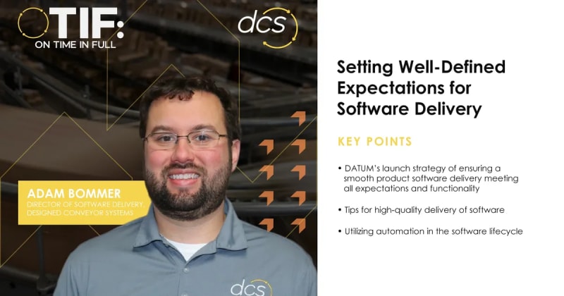 Setting Well-Defined Expectations for Software Delivery