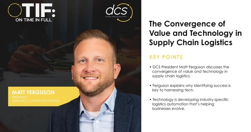 The Convergence of Value and Technology in Supply Chain Logistics
