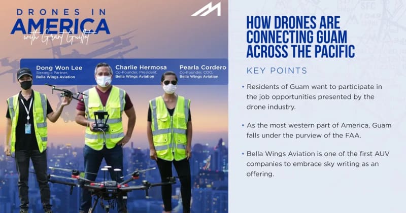 How Drones are Connecting Guam  Across the Pacific