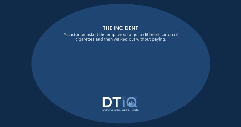 DTiQ Technology Catches Convenient Store Thief