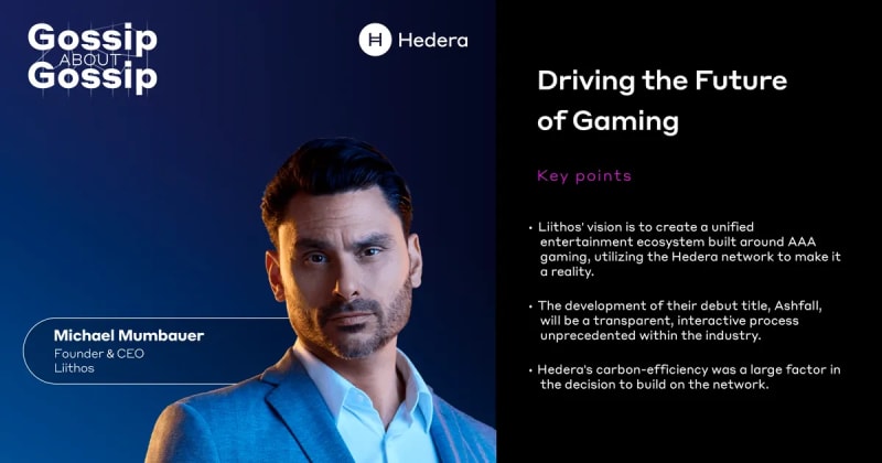 Gossip ABOUT Gossip: Driving the Future of Gaming with Liithos