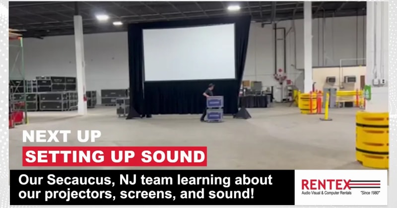 Dynamic Training Day: Our NJ Team Takes on Projectors, Screens, and Sound!