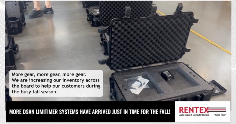 Gear Up for Fall: More DSAN Limitimer Systems at Rentex!