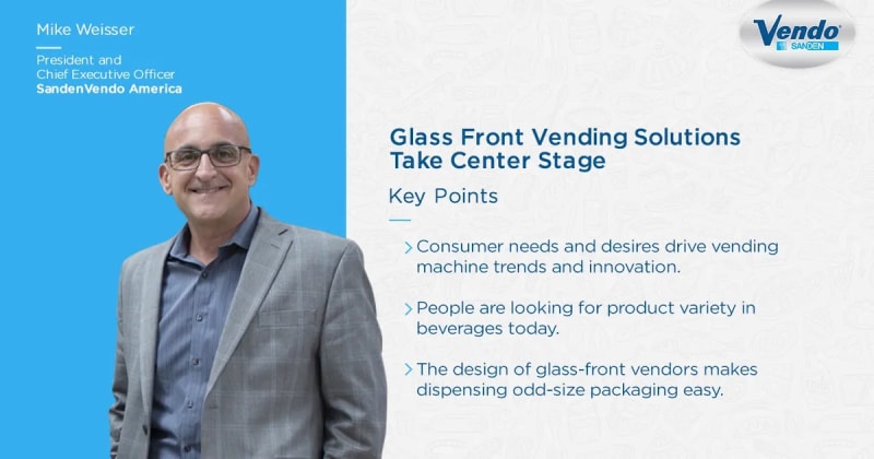 Glass Front Vending Solutions Take Center Stage