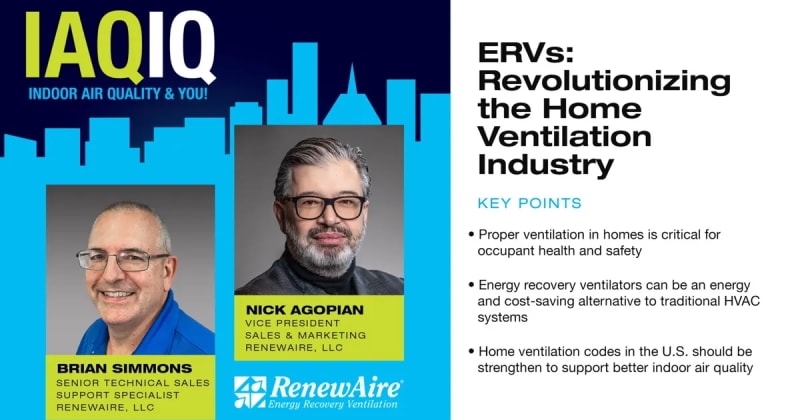 ERVs: Revolutionizing the Home Ventilation Industry