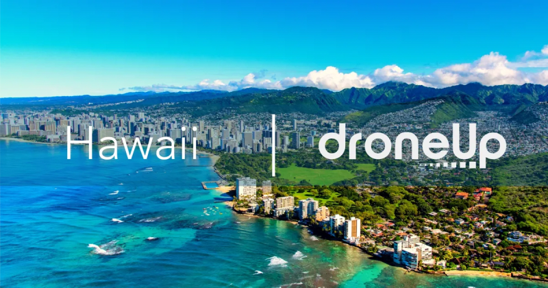 Hawaii Signs Participating Addendum with DroneUp Providing Public Sector Agencies Access to Drone Services