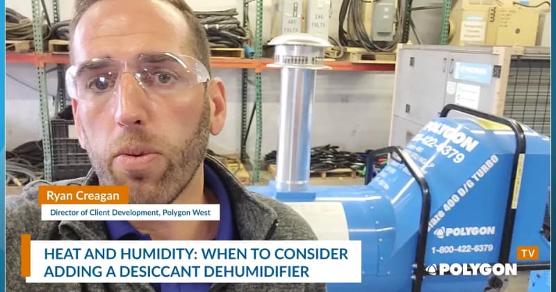 Heat and Humidity: When to Consider Adding a Desiccant Dehumidifier