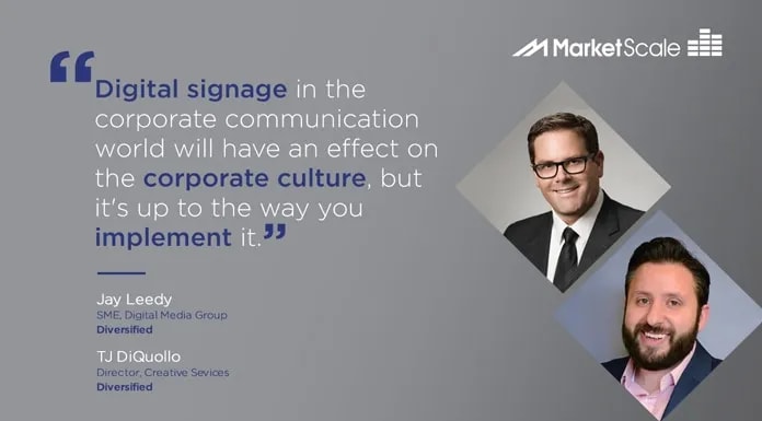 How Digital Signage Can Boost Morale in the Workplace