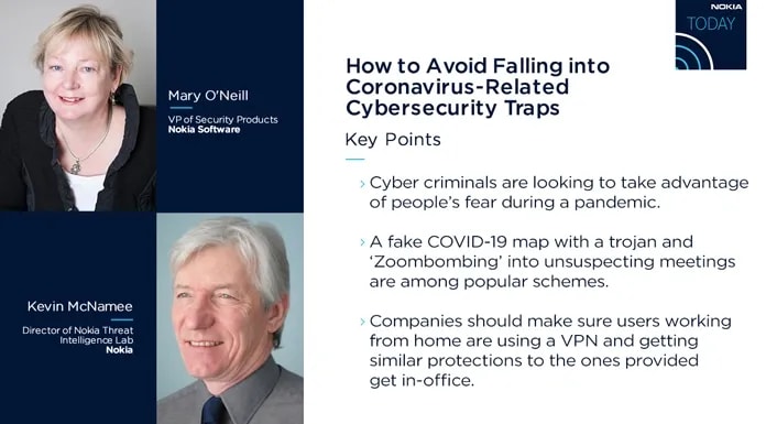 How to Avoid Falling into Coronavirus-Related Cybersecurity Traps: Nokia Today