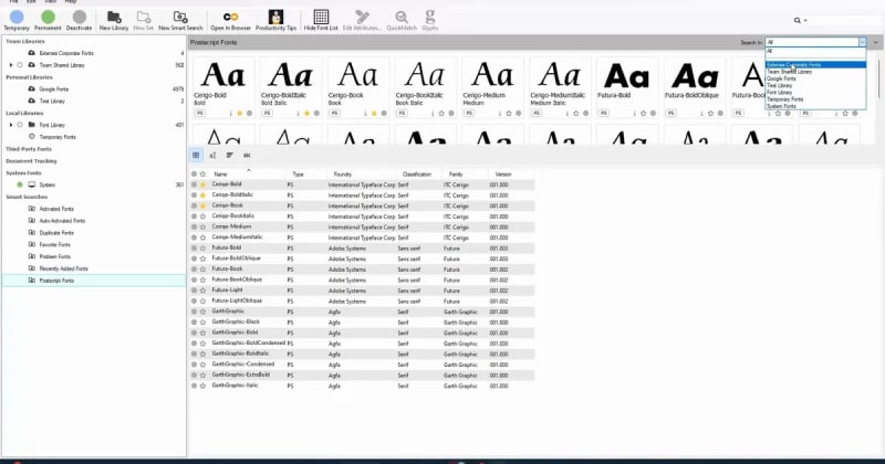 How to Manage Duplicate Fonts