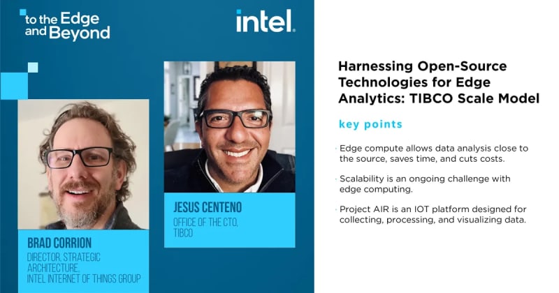 Harnessing Open-Source Technologies for Edge Analytics: TIBCO Scale Model