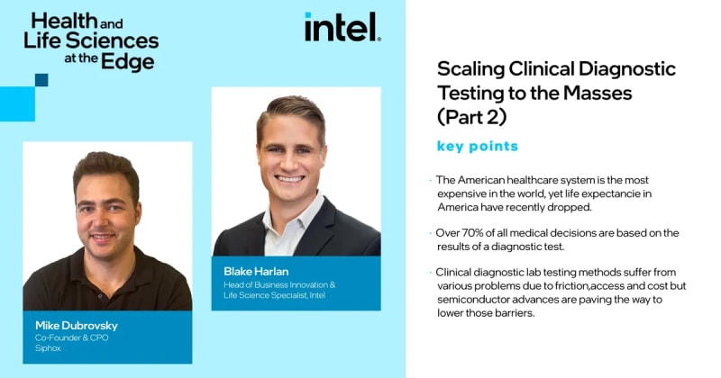 Scaling Clinical Diagnostic Testing to the Masses (Part 2)