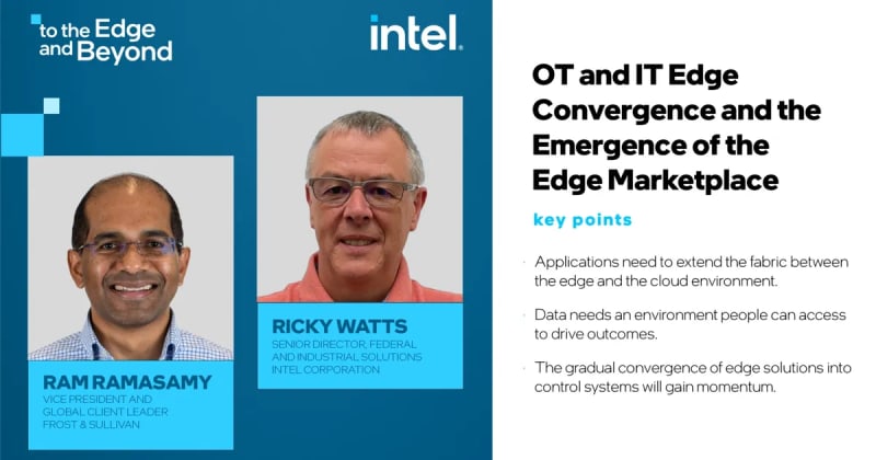 OT and IT Edge Convergence and the Emergence of the Edge Marketplace