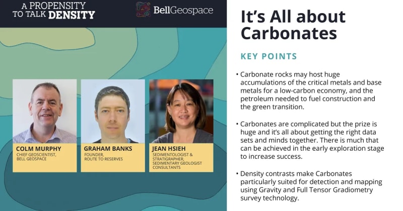 It’s All about Carbonates