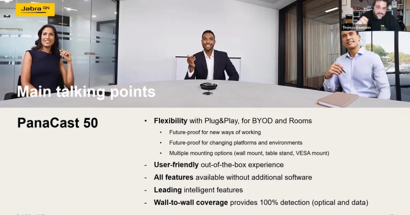Tech Talks with Thomas Bauman – PanaCast 50 Room System