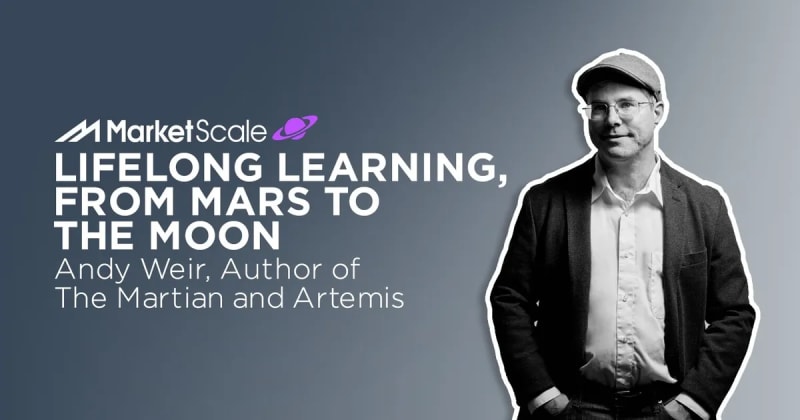 Listen: Lifelong Learning, From Mars to the Moon with Andy Weir, Author of The Martian and Artemis