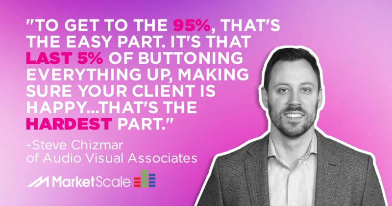 Listen: Every Silver Lining Will Need A Cloud with Steve Chizmar of Audio Visual Associates