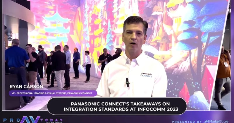 InfoComm 2023: Panasonic Connect Sees Audiovisual Standards as a Pathway for Integrator Ease of Use