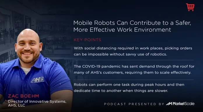 Mobile Robots Can Contribute to a Safer, More Effective Work Environment