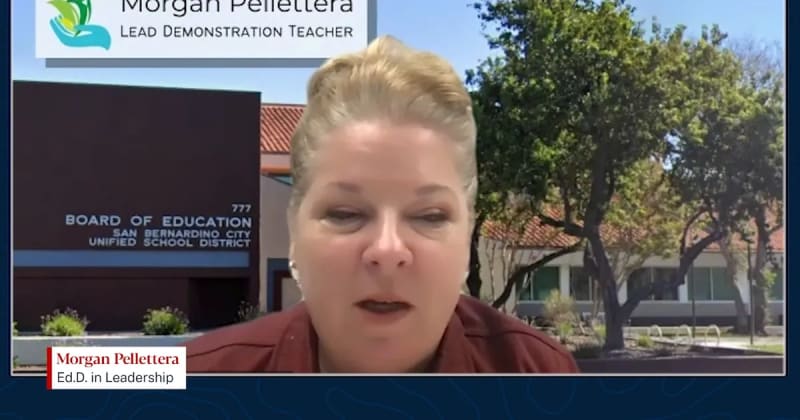 Morgan Pellettera Praises Student Success Coach
