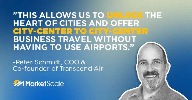 NYC to Boston in 36 Minutes with Peter Schmidt, COO of Transcend Air