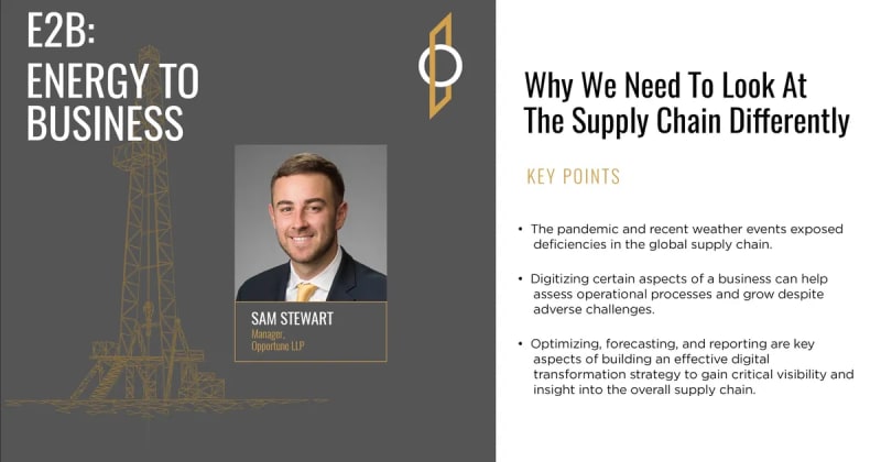 Why We Need To Look At The Supply Chain Differently