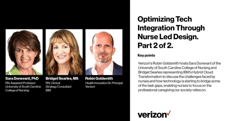 Optimizing Tech Integration Through Nurse Led Design. Part 2 of 2.