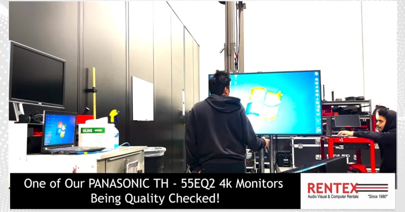 Panasonic TH-55EQ2 4K Monitor Gets the Royal Treatment!