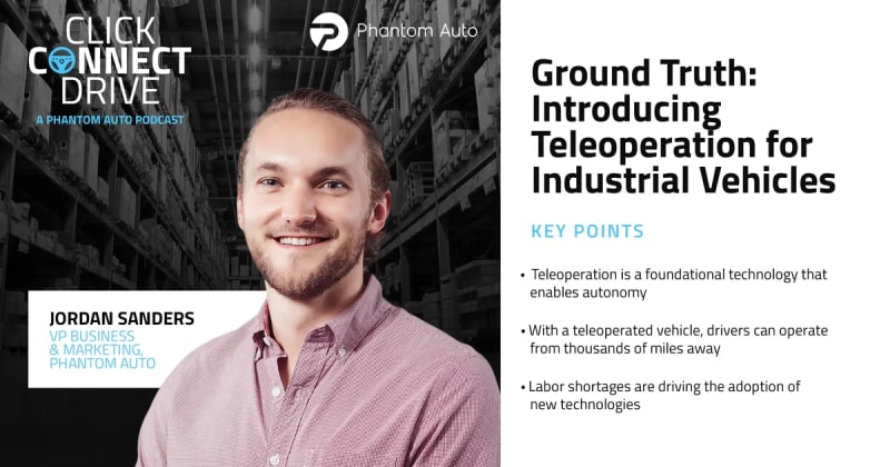 Ground Truth: Introducing Teleoperation for Industrial Vehicles