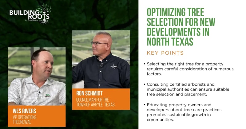 Optimizing Tree Selection for New Developments in North Texas