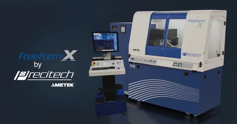 Freeform X: The Compact, 5-Axis Machine Revolutionizing Optical Component Manufacturing