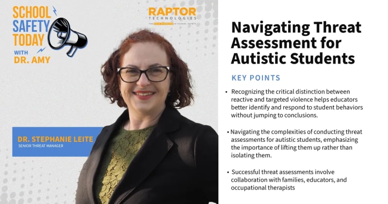 Navigating Threat Assessment for Autistic Students