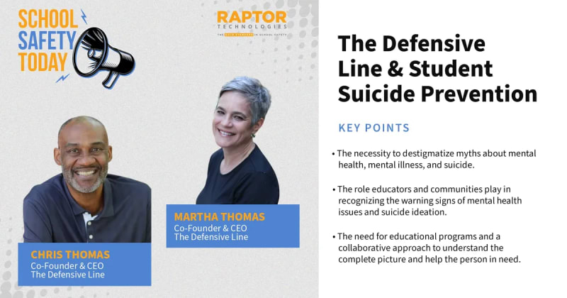The Defensive Line & Student Suicide Prevention