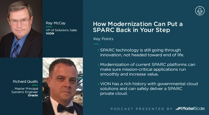 How Modernization Can Put a SPARC Back in Your Step