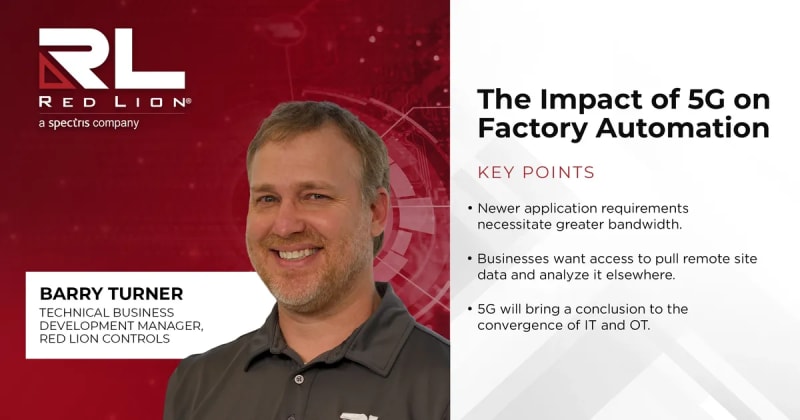 The Impact of 5G on Factory Automation