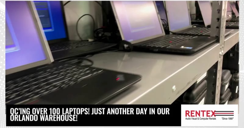 Rentex Orlando: QCing Over 100 Laptops in a Day!