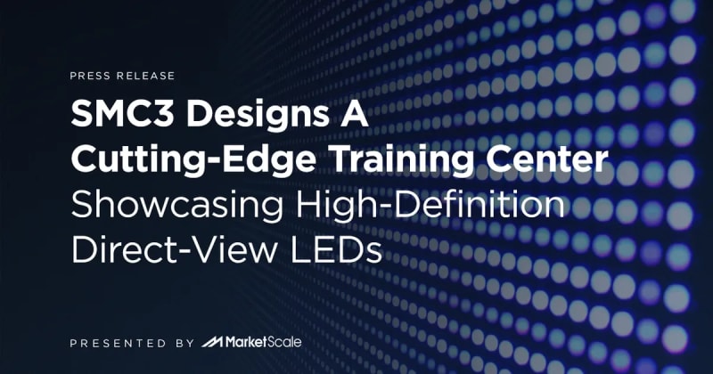 SMC3 Designs A Cutting-Edge Training Center Showcasing High-Definition Direct-View LEDs