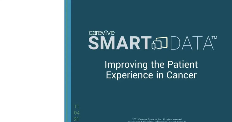 Improving the Patient Experience in Cancer