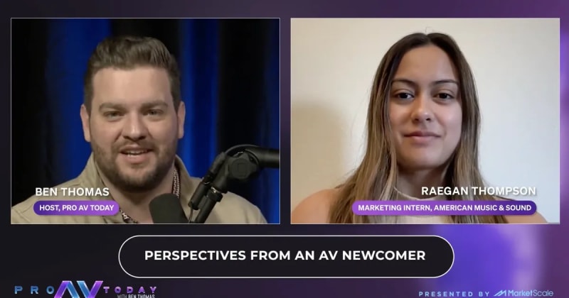 Breaking Barriers: Raegan Thompson Talks Diversity and Inclusion in the Pro AV Industry