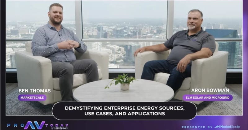 Demystifying Enterprise Energy Sources, Use Cases, and Applications