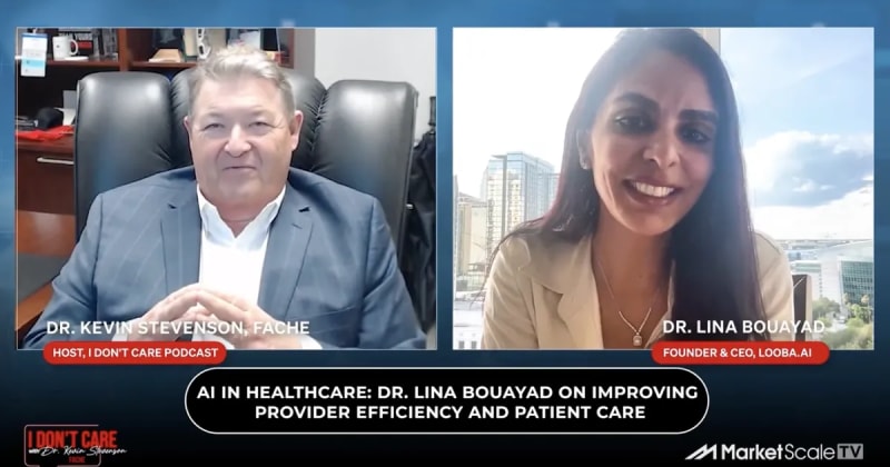 AI in Healthcare: Dr. Lina Bouayad on Improving Provider Efficiency and Patient Care
