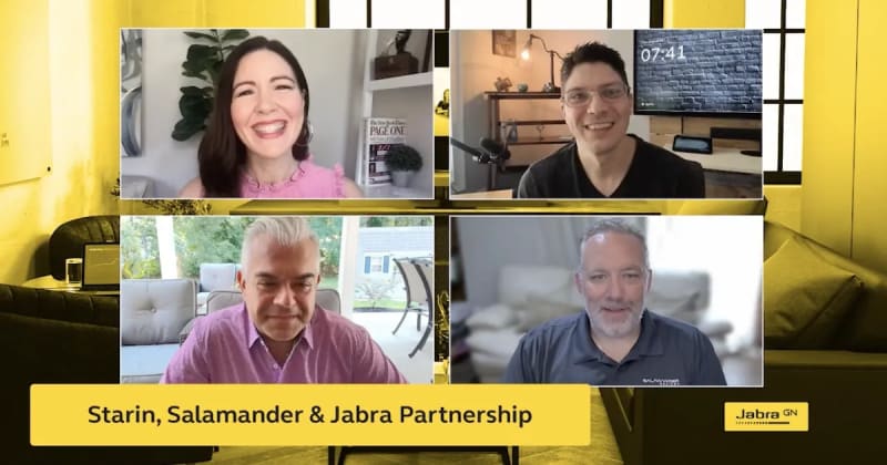 The Future of Flexible Meeting Rooms: A New Partnership Between Starin, Salamander, and Jabra
