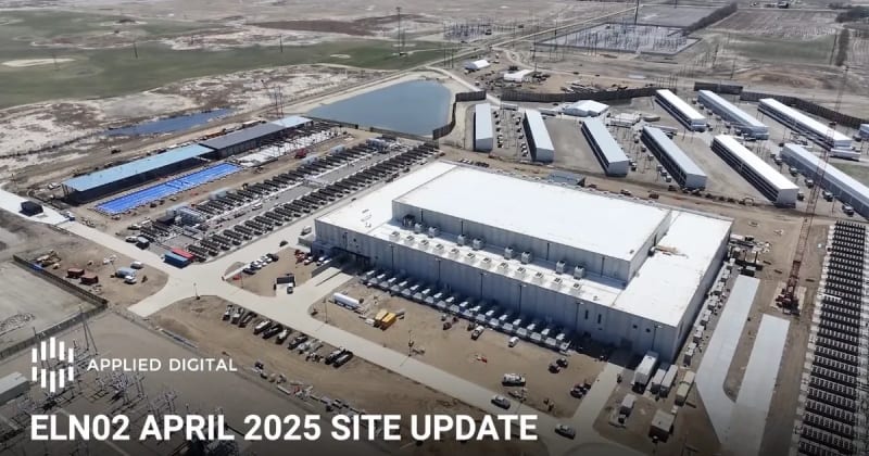 Applied Digital Ellendale AI Data Center: April 2025 Update